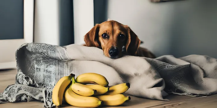 dog-bananas